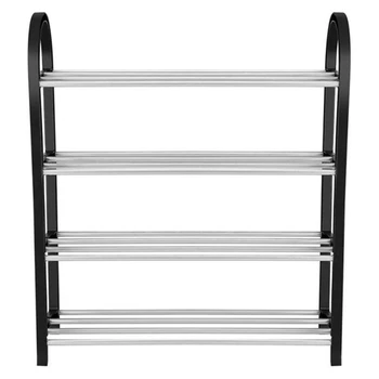 

NHBR-Home Shoe Storage Bag Plastic Shoe Storage Rack Shoe Storage Display Shelf Shoe Rack Cabinet Furniture Four-Tier