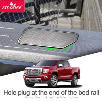 

for Chevrolet Colorado GMC Canyon 2015~2020 Pocket Covers Truck Pickup bucket Caps Rail Hole Plugs (Set di 2) Accessories