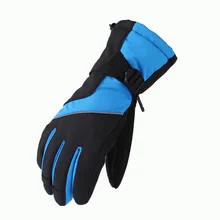 Лыжные Перчатки Водонепроницаемые зимние теплые перчатки Сноуборд перчатки для спорта на открытом воздухе мужские женские дышащие снегоходы Мотоцикл Велоспорт