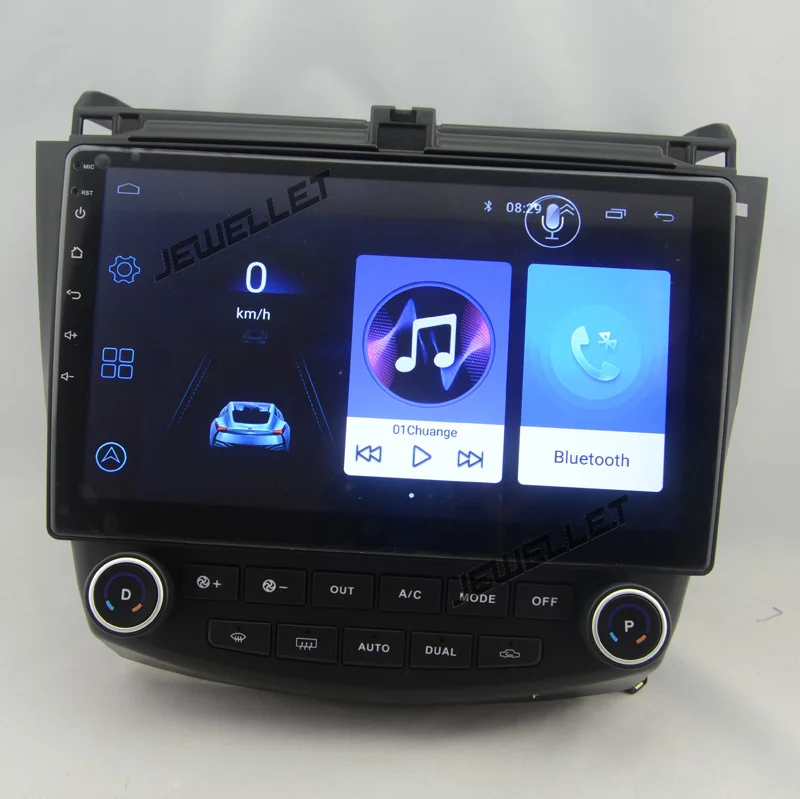

10.1" Octa core 2.5D IPS screen Android 8.1 Car GPS radio Navigation for Honda Accord 2003-2007 with 4G/Wifi DVR OBD 1080P