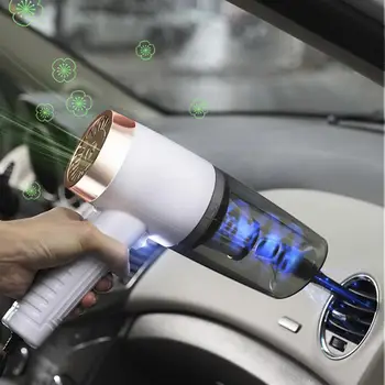 

3in1 Car Vacuum Cleaner Wired Wet And Dry 120W Suction With Aromatherapy With LED Car Vacuum Cleaner Car Accessoires