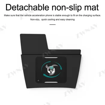 

QI car Intelligent fast wireleess charger for Ford Focus 2018 2019 Intelligent Infrared Fast Wireless Charging Car Phone Holder