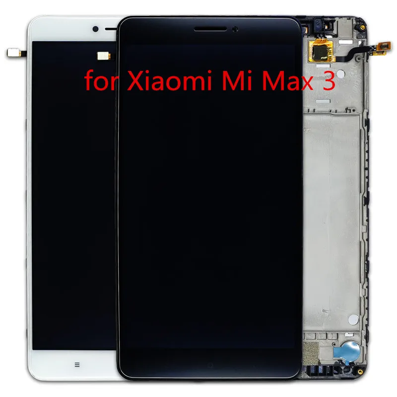 100% Оригинальный ЖК дисплей displayfor Xiaomi Mi Max 3 совместимый с M1804E4A/M1804E4C в сборе|Экраны