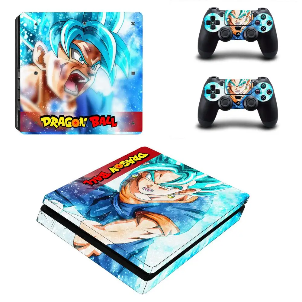 YSP4S-3429 Dragon Ball Super PS4 Slim sticker s Play station 4 наклейки для кожи наклейки для playstation 4 PS4 Slim консоль и контроллер кожи - Цвет: YSP4S-3429