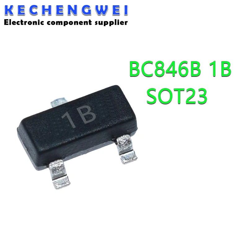 ТРАНЗИСТОР BC846B BC846 SOT-23 SMD 100 шт. | Электронные компоненты и принадлежности