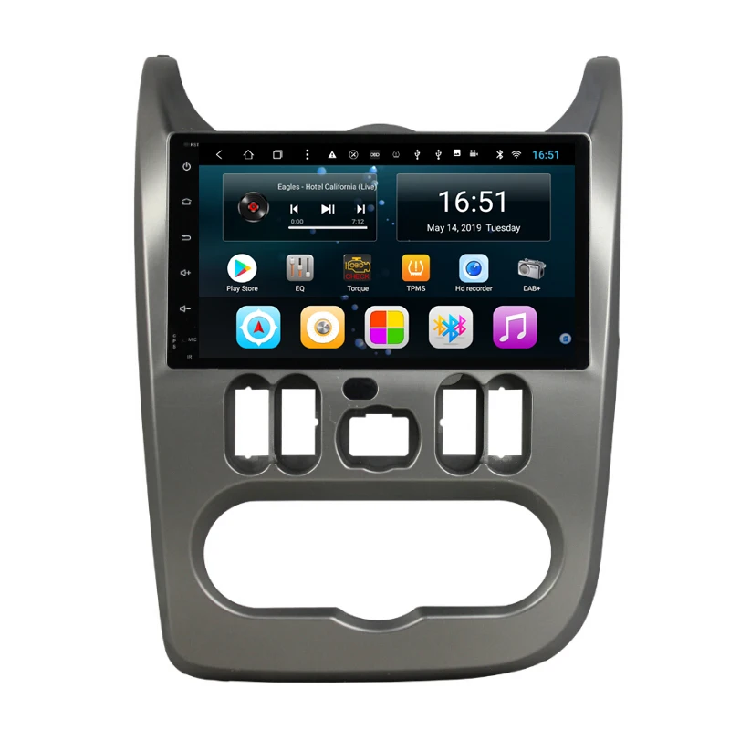 

Car Built-in Wifi excellent Microphone GPS RDS high quality Bluetooth map front camera for Renault new dacia 9inch Android 8.1