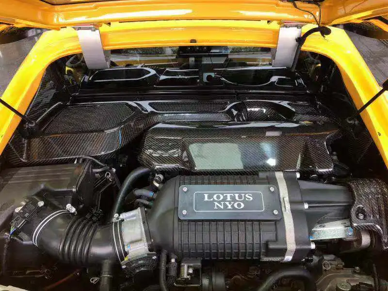 CF комплект углеродного волокна крышка двигателя капот для лотоса Exige S 2015up авто капот протектор Аксессуары