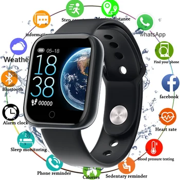2020 Sport Smartwatch Women Blood Pressure Waterproof Smart Watch Men Heart Rate Monitor Fitness Tracker Watches For Android IOS