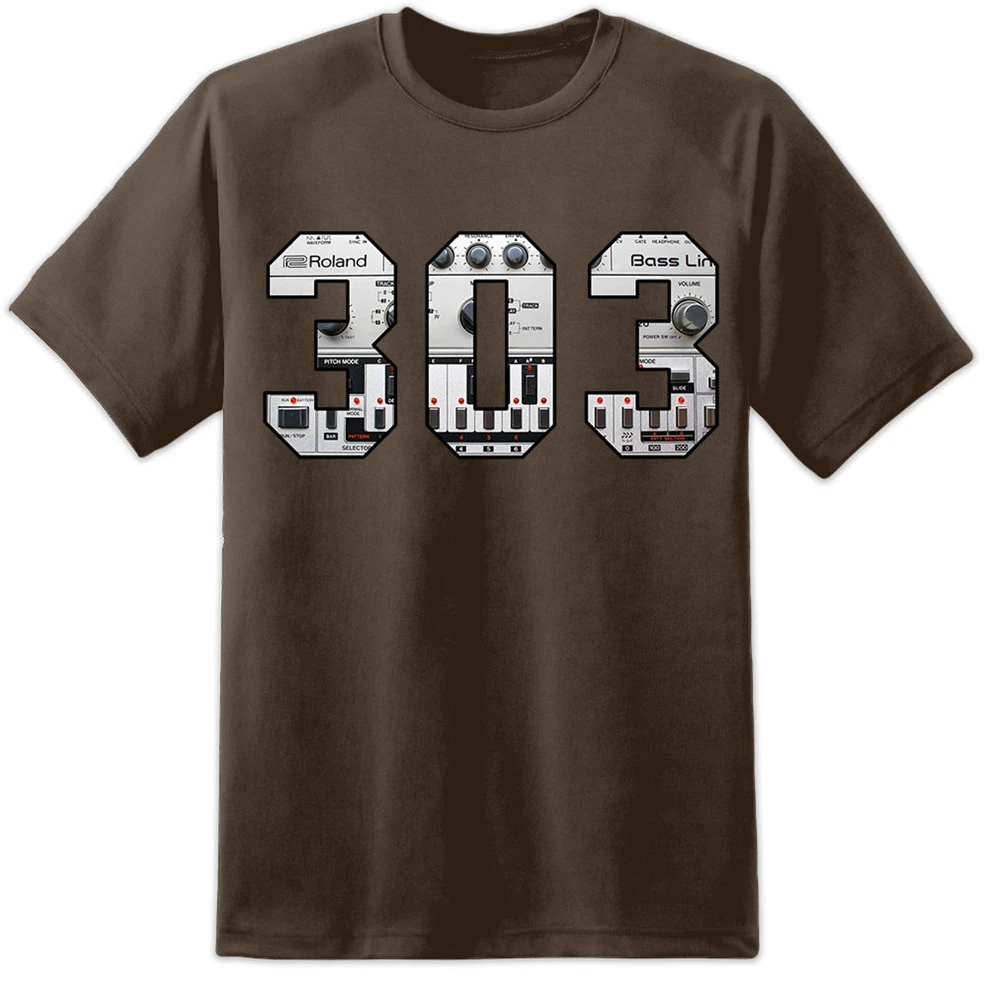 303 Music T Shirt Dj Pioneer Cdj 2000 Nxs Djm Akai 808 Rekordbox Serato Synth Funny Tee |