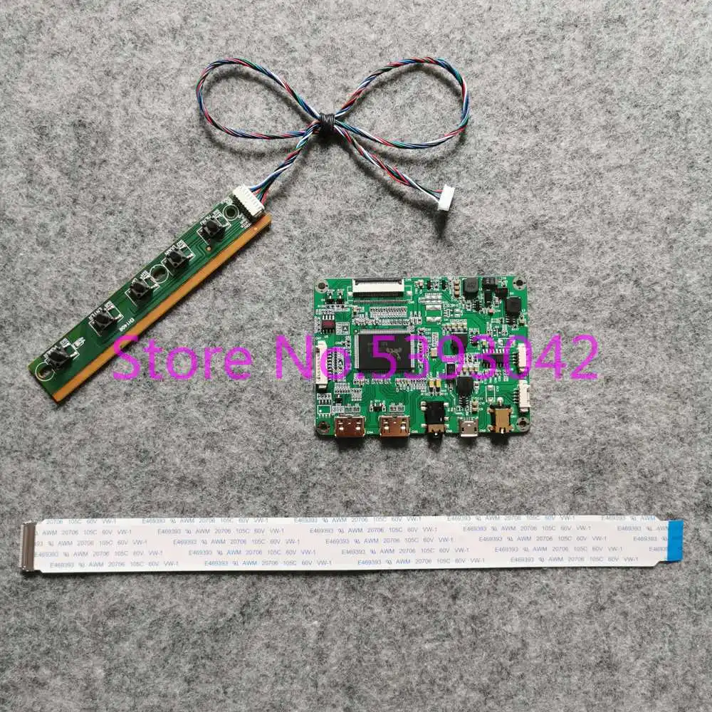 Для NV140FHM-N31/N32/N35/N3B ноутбук с ЖК-дисплеем 5V микро USB вход мини WLED 1920*1080 30-контактный