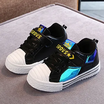 

Kids Shoes Casual Children Sneakers Boys Girls Leather Shose Reflection Fashion Kids School Sport Run Shoes Toddler Baby Shoes