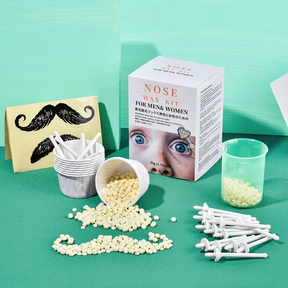 Nose Hair Removal Wax Set Paper-Free