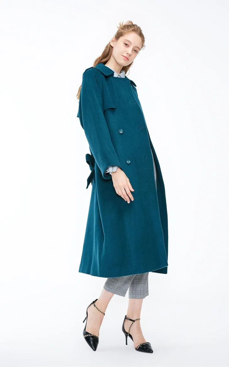 Vero Moda пальто женскоепарка женская зимняя куртка для женщин женская новая британская ветровка с рукавами реглан длинное шерстяное пальто | 318327536