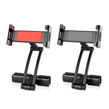 

360° Rotation Car Seat Back Headrest Mount Holder for 5-12 in Pad Phone Tablet M0XB