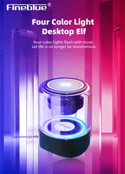 

Bluetooth Speaker MK-22TWS Wireless Bluetooth Speaker New Magnetic LED Colorful Lights Sound Wireless Stereo for Phone-L01