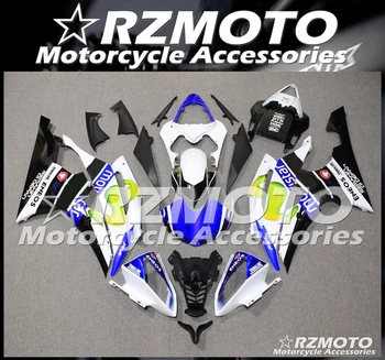 

4 Gifts New ABS Fairing Kits Fit For Yamaha YZF 600 R6 2008 2009 2010 2011 2012 2013 2014 2015 2016 custom White Blue Movistar