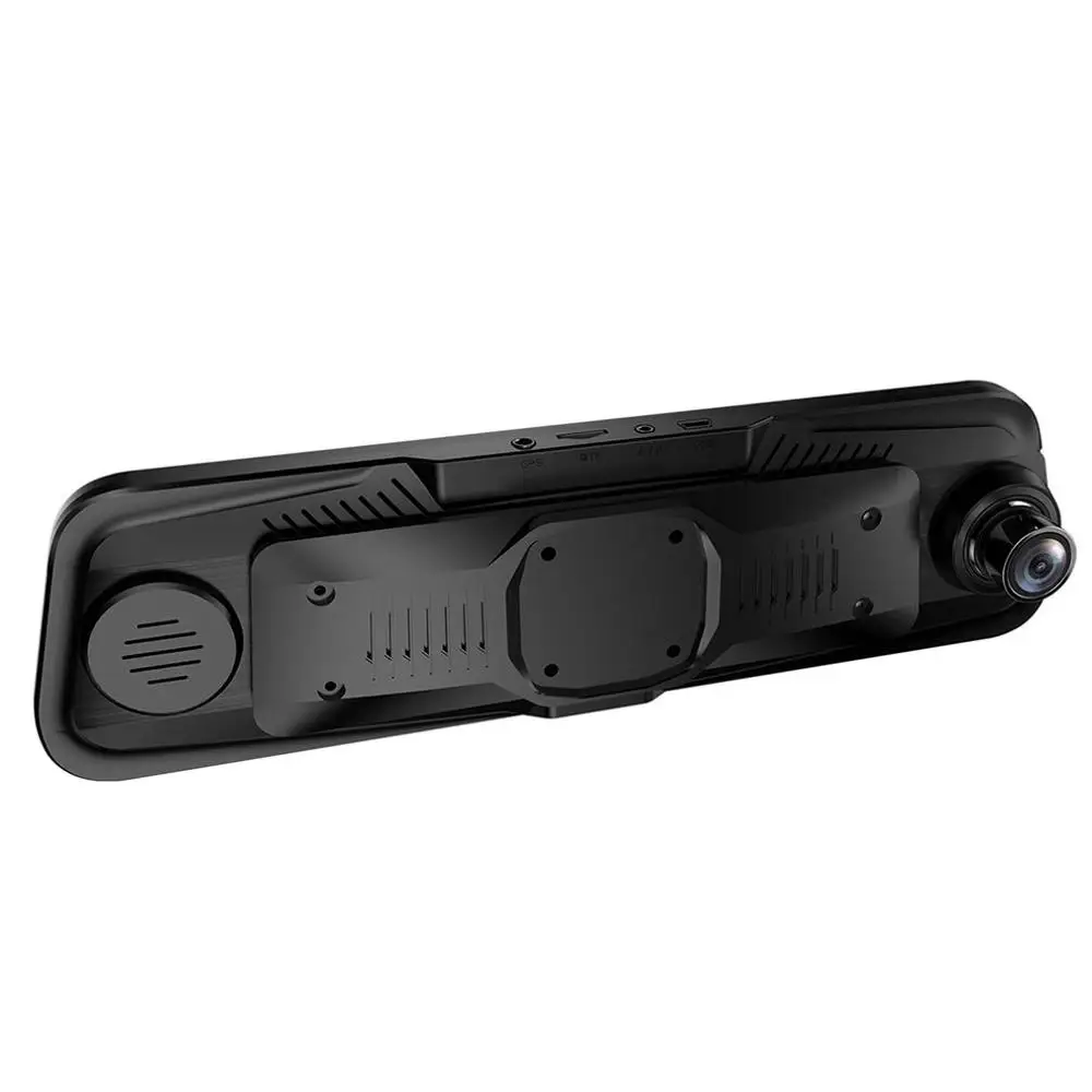 Minutes And Seconds Record True Hd Dual Lens Night Vision 10 Inch Full Screen Smart Rear View Telescopic Lens Recorder V21