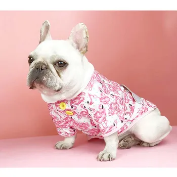 

French bulldog doll collar egg backpack pet clothes dog clothes spring and autumn new cat clothes cute cute thin section