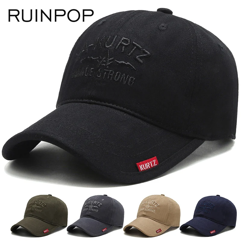 RUINPOP, новинка, Мужская бейсболка для женщин, регулируемая бейсболка, унисекс, Повседневная Спортивная Кепка в стиле хип-хоп, кепка, модный дизайн
