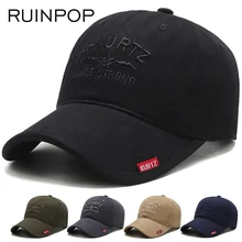 RUINPOP, новинка, Мужская бейсболка для женщин, регулируемая бейсболка, унисекс, Повседневная Спортивная Кепка в стиле хип-хоп, кепка, модный дизайн