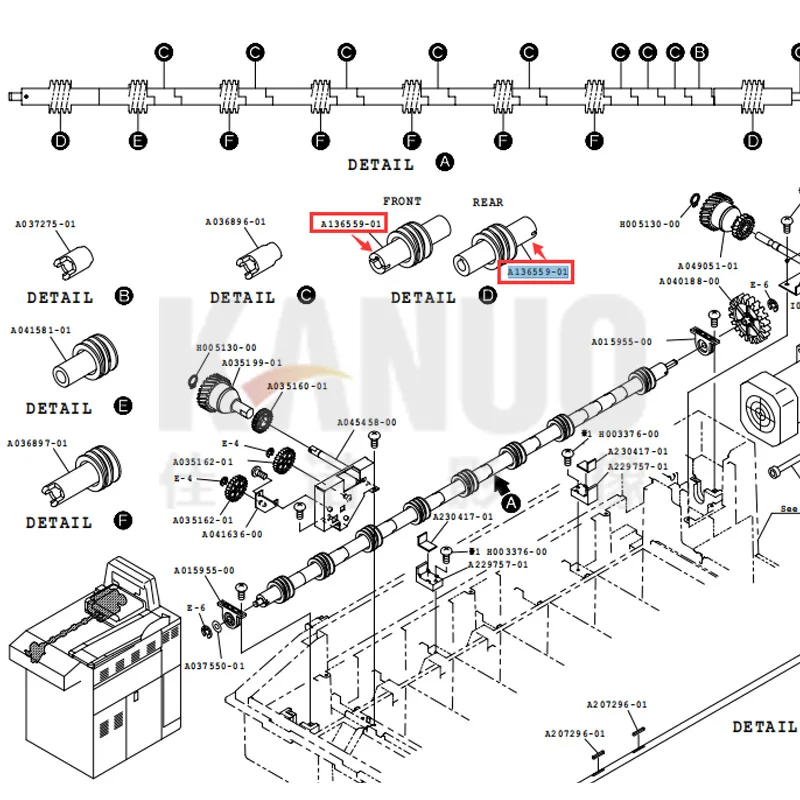 A136559 GEAR-