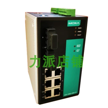 Billig Neue Original-Spot Foto Für MOXA EDS-508A-SS-SC-T Netzwerk Management Typ 2 Optische 6 Strom Industrielle Ethernet Switch