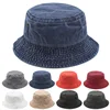 2022 nouveau pêcheur chapeau Panama seau chapeaux unisexe mode Bob casquettes Hip Hop Gorros hommes femmes lavé coton seau chapeau en plein air ► Photo 2/6