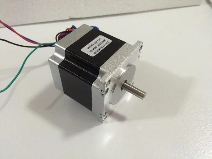 Nema23 шаговый двигатель 57HS56-2804, 3 в, 2.8A, 1.26N.m с 4 проводами 56 мм CNC мельница резки лазерной гравировки для 3d