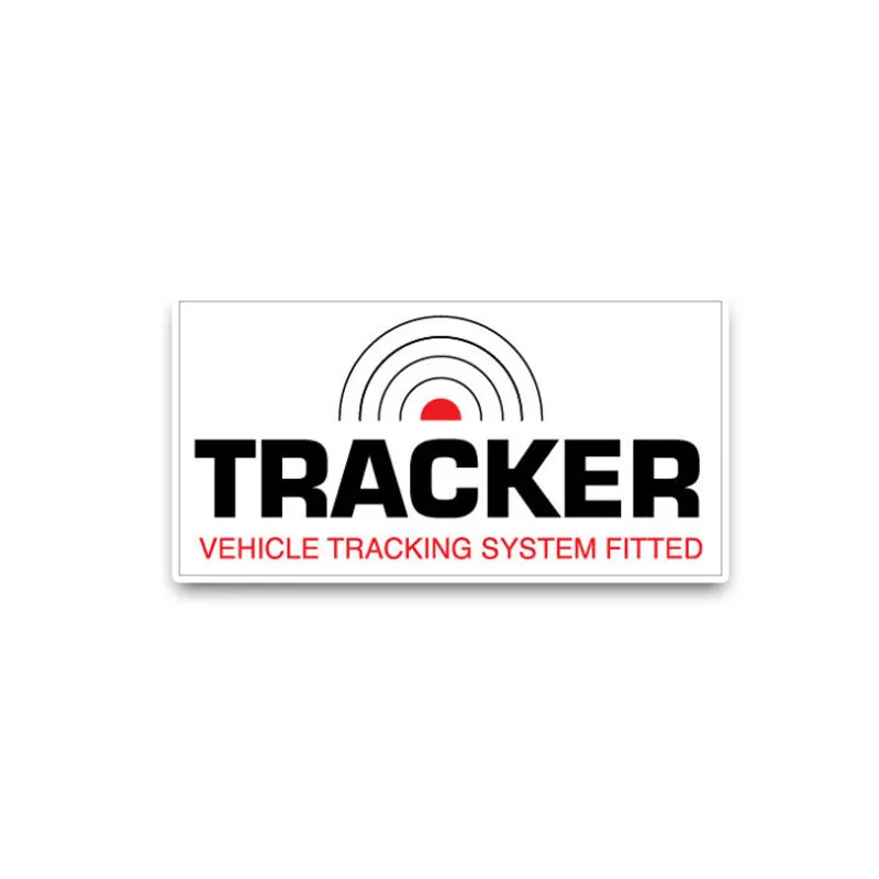 

Interesting Tracker Vehicle Tracking System Fitted Car Sticker Accessories Car Styling Decal Vinyl Cover PVC 11cm*6cm