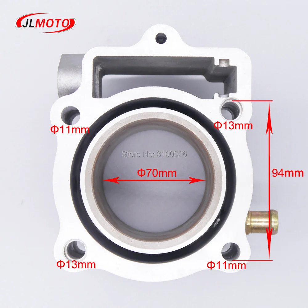 LC172MM 170 мм 70 мм Loncin 250cc с водяным охлаждением поршневое кольцо двигателя в сборе подходит для квадроцикла Xmoto Mikilon BSE Jinling 250cc
