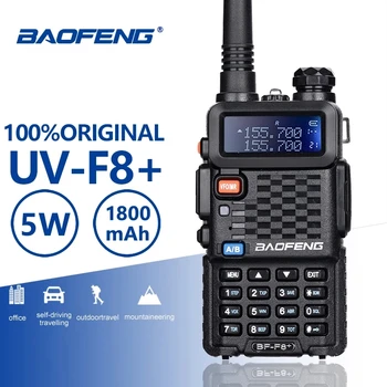 

Baofeng BF-F8+ Upgrade New Walkie Talkie Two Way Radio Pofung F8+ 5W UHF VHF Dual Band Outdoor Long Range Ham Radio Transceiver