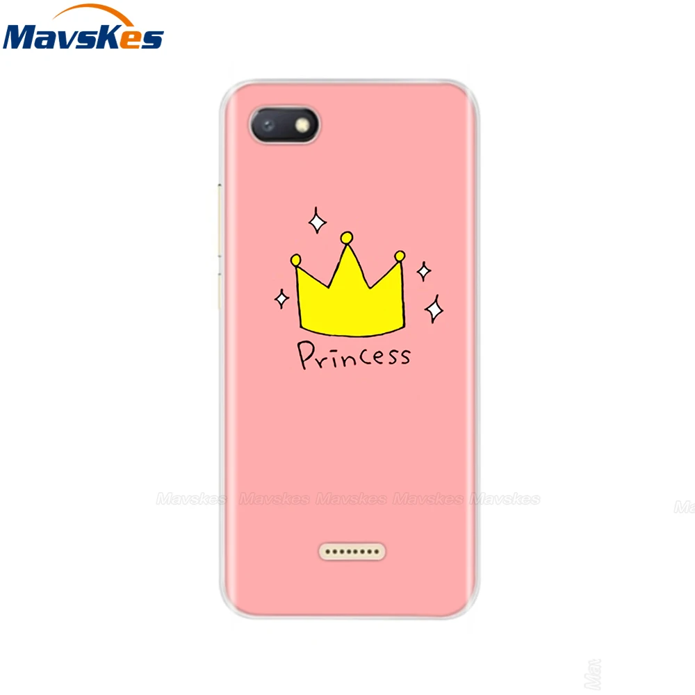 Ốp Lưng Điện Thoại Cho Xiaomi Redmi 6A Ốp Lưng Trong Suốt Ốp Lưng TPU Cho Xiaomi Redmi6A Bao 6 Một Điện Thoại Vỏ funda Bảo Vệ Túi 