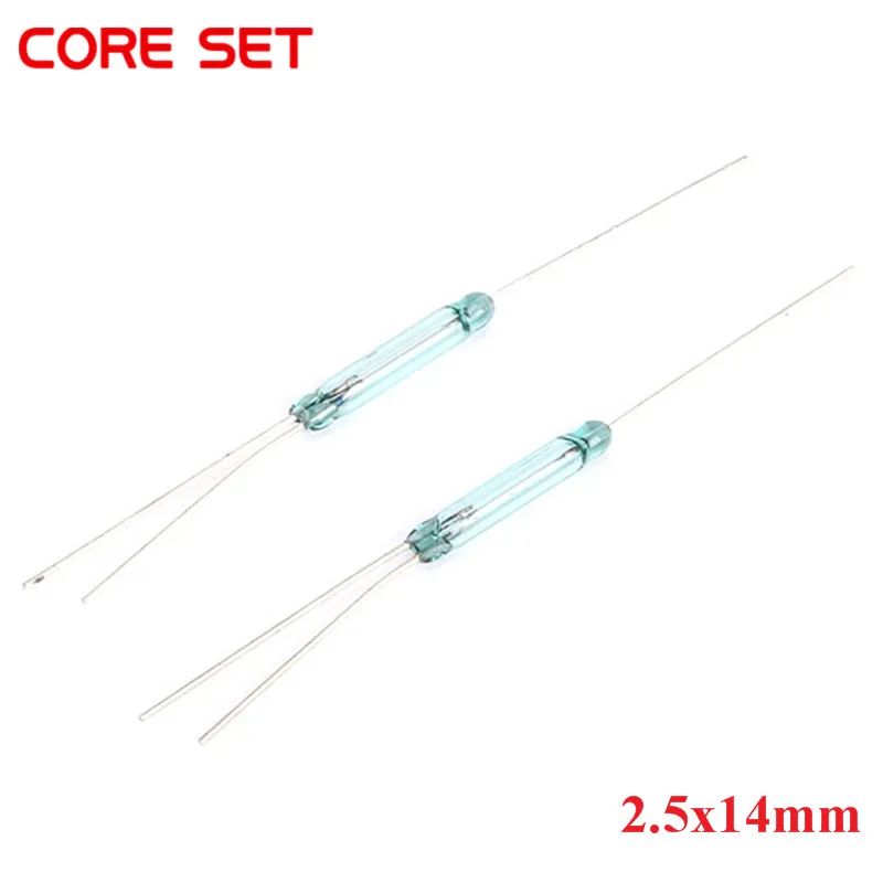 Reed Switch 3 Pin Magnetic Switch Normally Open Closed Conversion 2.5x14mm