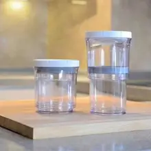 Хранение еды в вакууме компрессионный контейнер-чашка с крышками герметичный Регулируемый герметичный пластиковый Термосумка для термосов