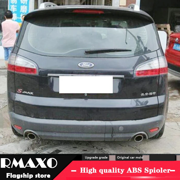 Спойлер для Ford S MAX 2013 2016 высококачественный АБС пластик цветной задний