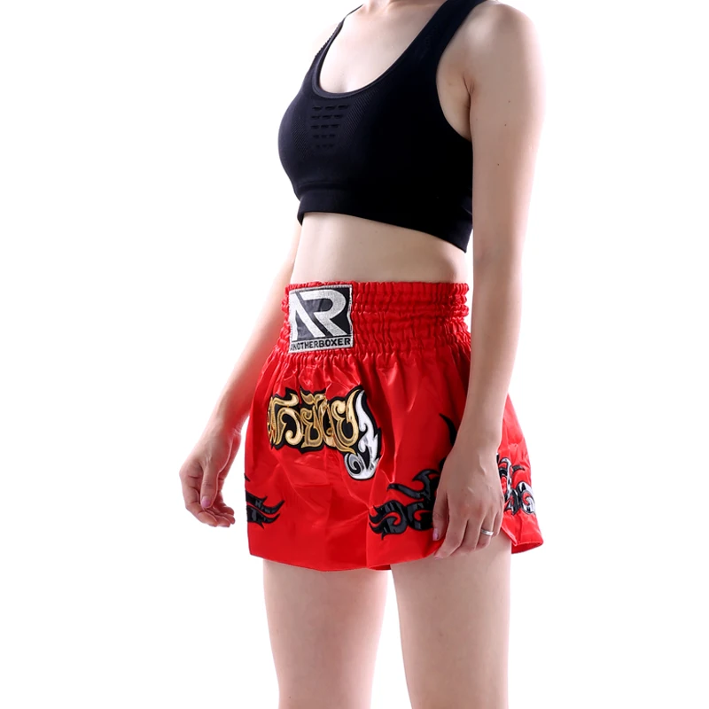 Шорты Muay Thai Boxeo мужские/женские/Детские тренировочные боксерские трусы с принтом