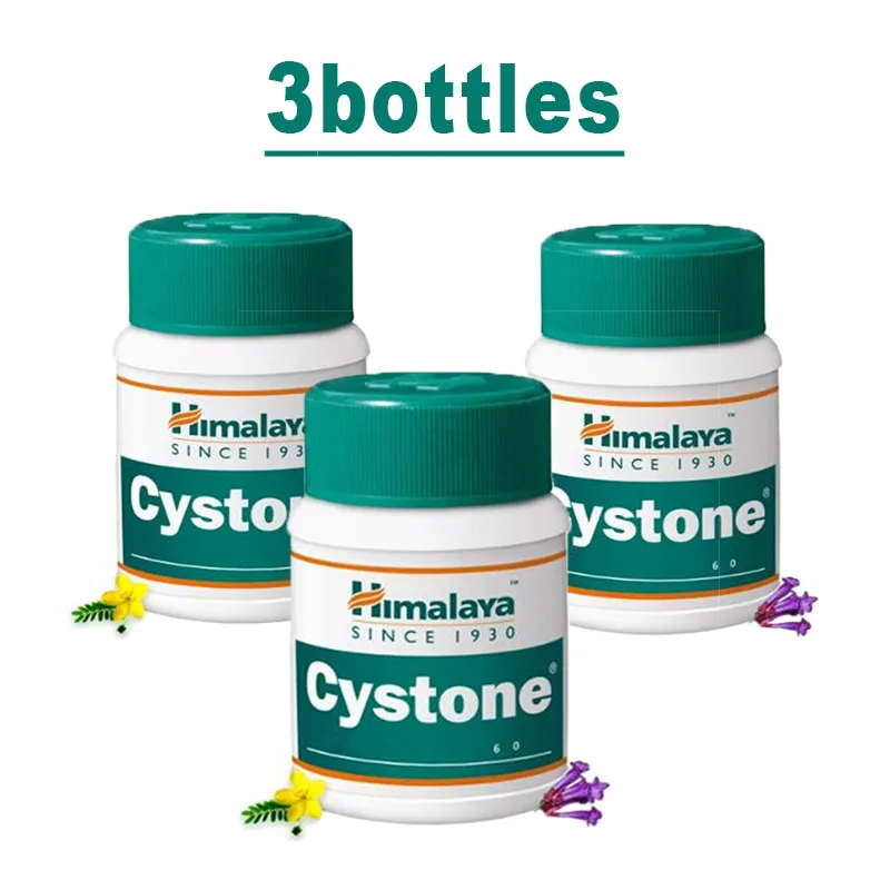 3 bottles Himalaya Cystone relieve pain and urinary Healthy, kidney