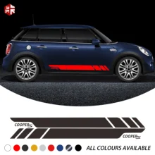^#Cheap 2 Pcs Car Styling Cooper S Graphics Vinyl Decal Racing Door Side Stripes Sticker For MINI Cooper S F55 JCW One Accessories ^#Cheap 2 Pcs Car Styling Cooper S Graphics Vinyl Decal Racing Door Side Stripes Sticker For MINI Cooper S F55 JCW One Accessories