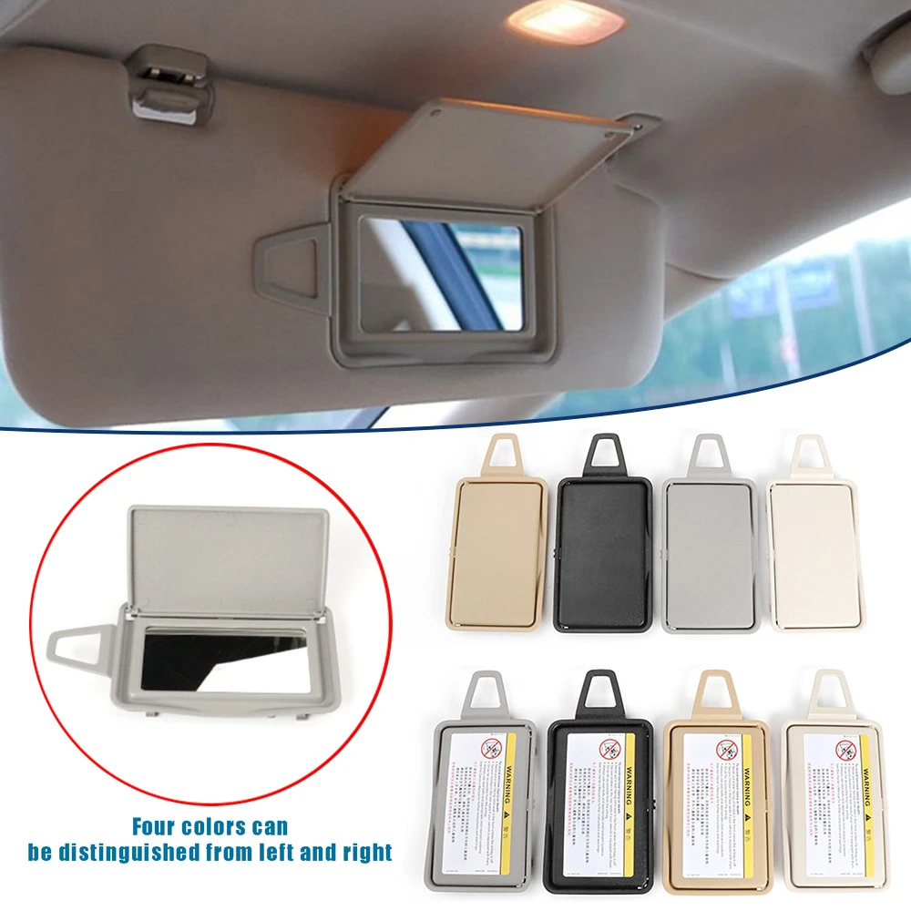 Car Sun Visor Mirror Makeup Sun Shade Cosmetic Mirror Cover For