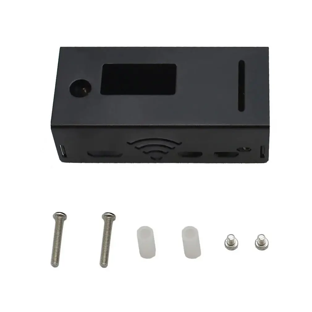 

For Raspberry Pi Zero W Aluminum Case Metal Enclosure Black Shell Cover for Raspberry Pi Zero Box Cover Enclosure