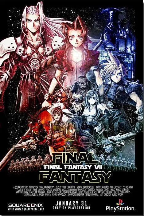 Lot style Choose Final/Fantasy XII Hot Game Art print Silk poster Home Wall Decor | Дом и сад
