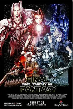 

Lot style Choose Final/Fantasy XII Hot Game Art print Silk poster Home Wall Decor