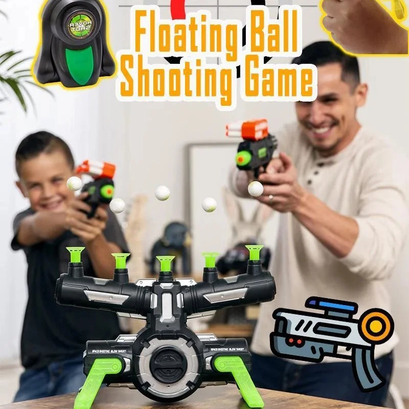 

Electric Hovering Ball Float Ball Target Game Darts Xmas Gift for Children Kids S7JN