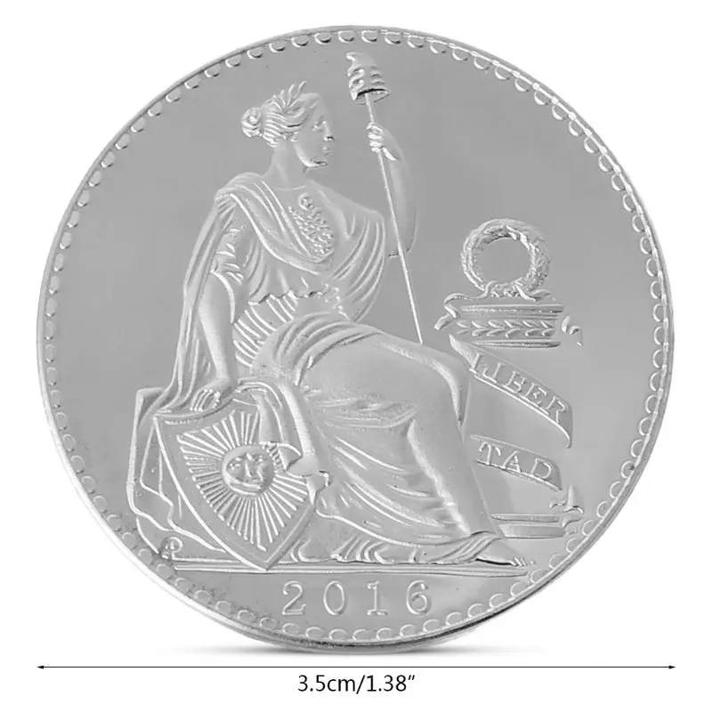 Греческая богиня Афина Памятная коллекция монет подарок сувенир художественный металлический коллекция монет