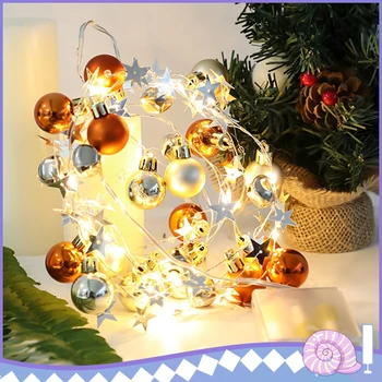 

Christmas LED Lights String Decorative Lamp Jingle Bell Light Strip Twinkle Starry Lights String For Christmas Decoration