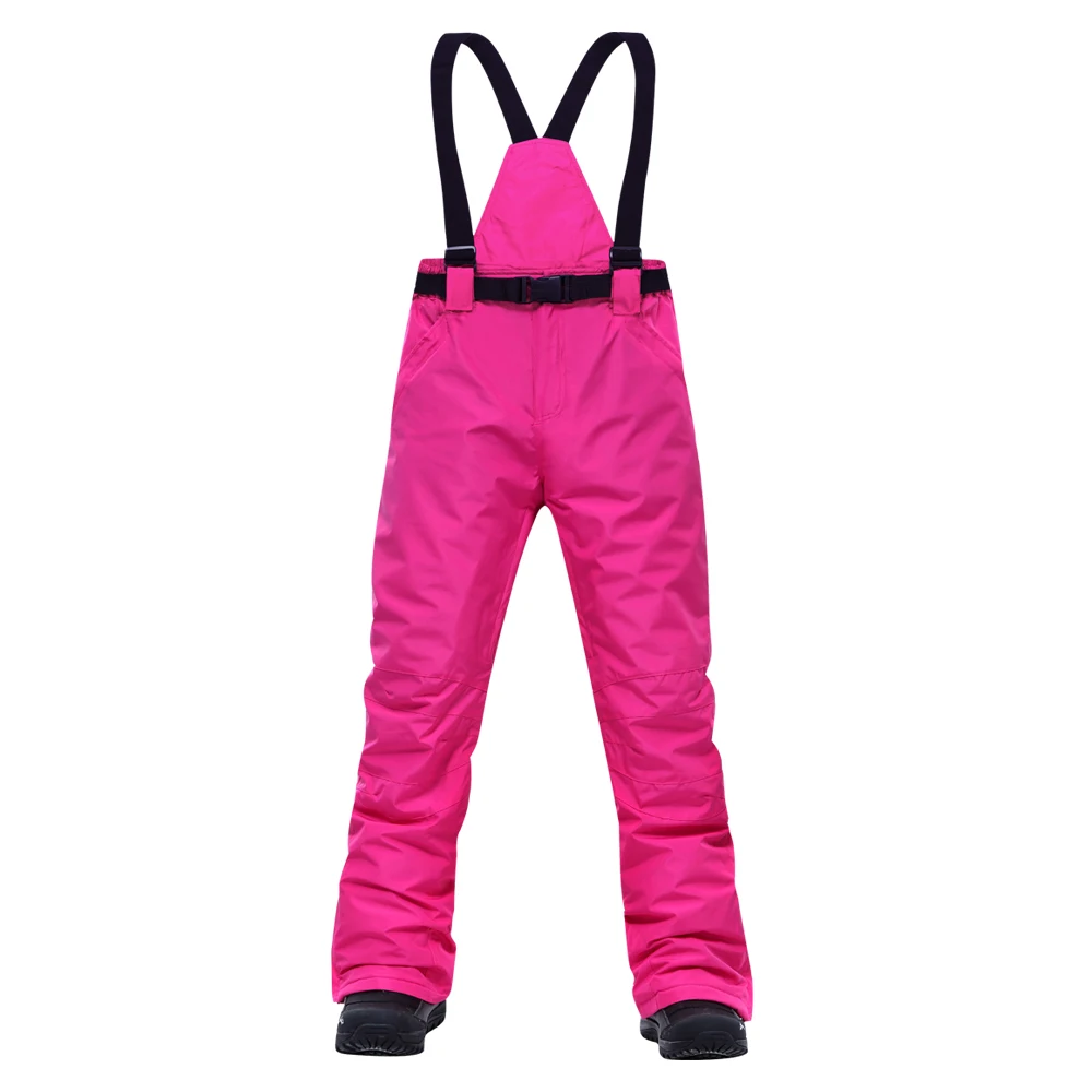 Online Pantalones de esquí para mujer marcas nuevos deportes al aire libre pantalones de tirantes de alta calidad para hombre a prueba de viento impermeable cálido invierno Snowboard de nieve