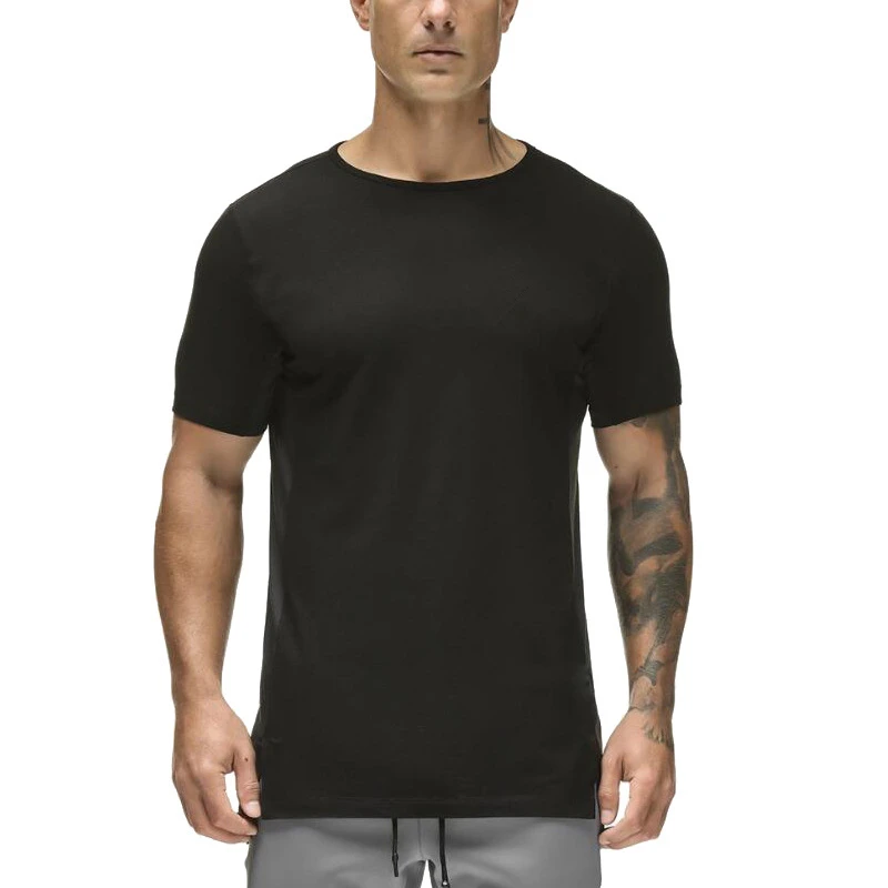 Камуфляж Спортивная футболка быстросохнущая короткий рукав воздухопроницаемые сетчаты для мужчин тренировки футболки для бега Спортивная футболка TEP01