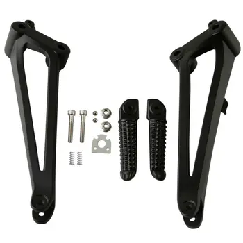 

Motorcycle Rear Passenger Footrest Foot Peg Bracket Set For YAMAHA YZF R1 YZF-R1 2009-2014