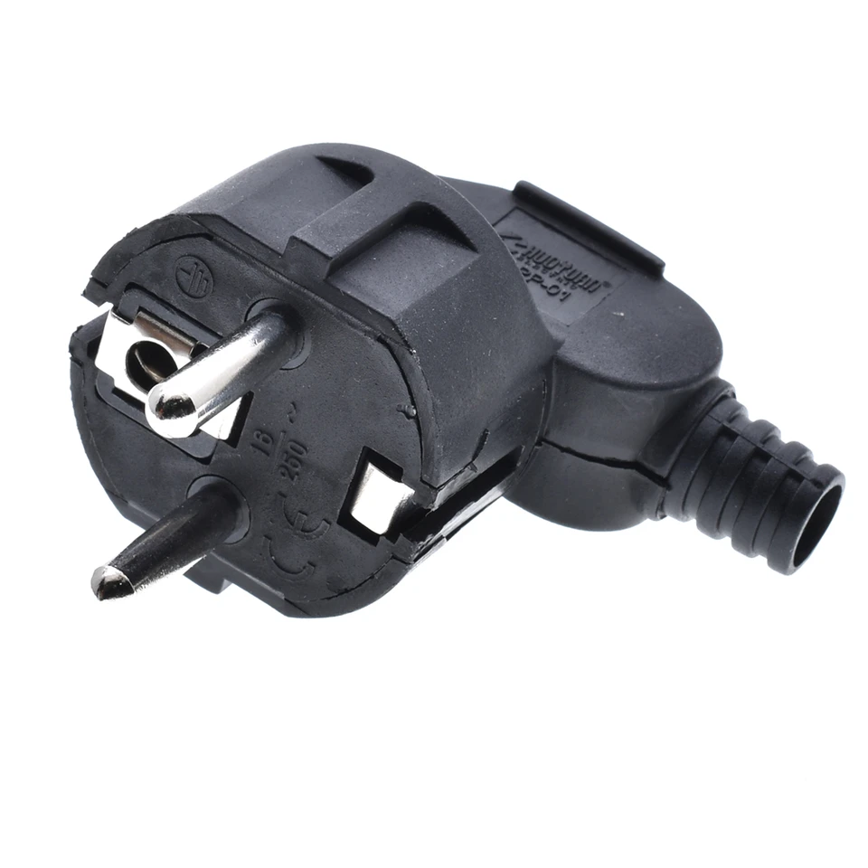 Spina Adattatore Di Alimentazione UE 16A 250v Spina Elettrica PP Rardante Di Fiamma Germania Francia Gruppo Cablaggio Spina Maschio Spina Staccabile Europa - Foto 4