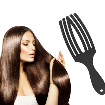 

Set of 2-Wet Brush, Entangled Nemesis Brush, Unisex, Hair Care Cream, Professional Quick-Drying Hair Brush (Black)